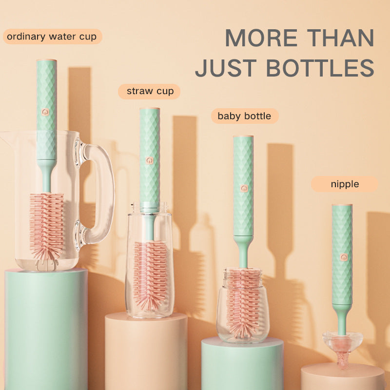 Electric Bottle Brush Cleaning Brush Set
