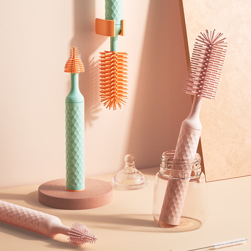 Electric Bottle Brush Cleaning Brush Set